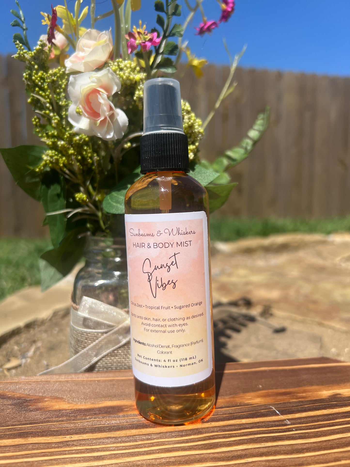 Sunset Vibes Hair & Body Fragrance Spray