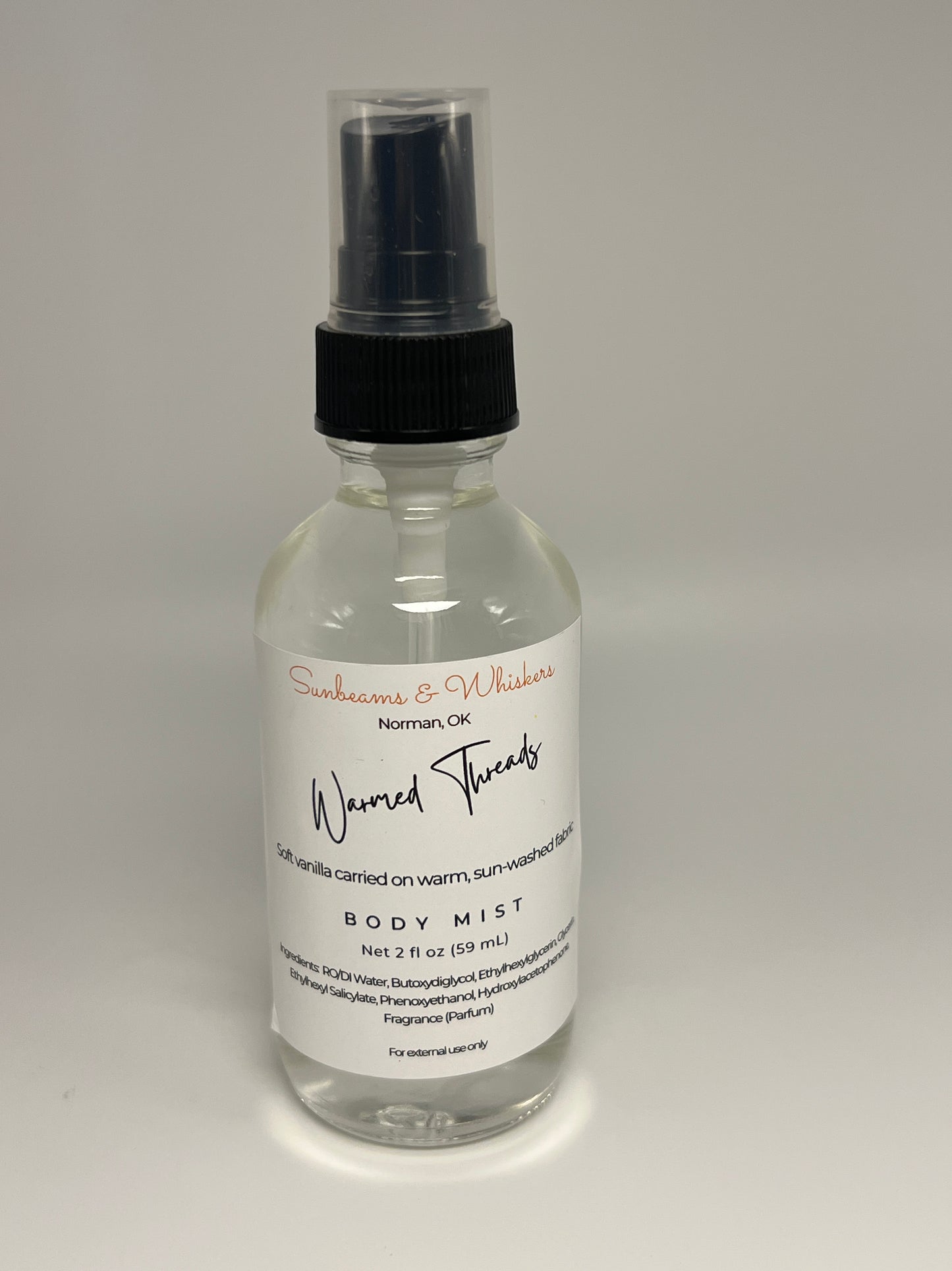 Warmed Threads - Moisturizing Body Mist